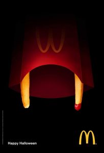 McDonald's publicité Halloween